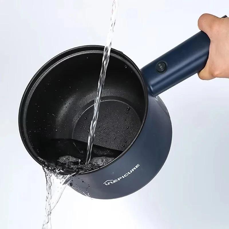 Домашняя электрическая рисоварка многофункциональная мини-сковорода с регулируемой ручкой кухонная тушеная кастрюля для жарки 220 В