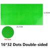 Single Double Sided Building Plates 32X32 16X16 16X32 Dots Diy Simulated Scene Building Block Base Compatible With Major Brands