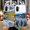 Чехол для телефона Tree Forest Mountain для Xiaomi 12 11T 10 9 Redmi Note 11 10 10S Pro Redmi 9 9A 8 Прозрачный чехол для телефона