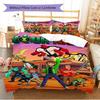 Name Custom Ben 10 Pattern Bedding Set Quilt Cover Pillowcase Home Decor Gift (1 * duvet cover + 2 * pillowcase, without core)