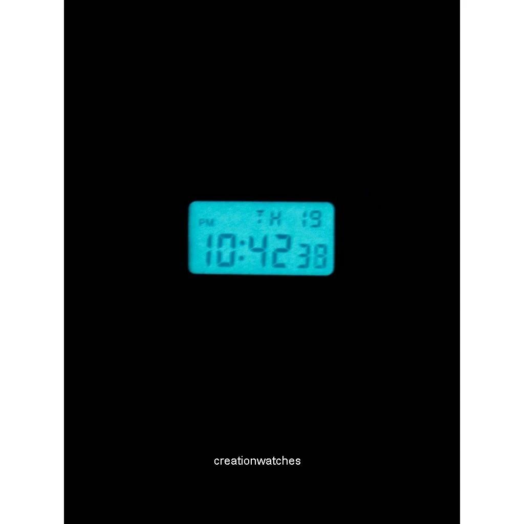 Casio Цифровой кварцевый будильник с подсветкой F-105W-1ADF F105W-1ADF Мужские часы