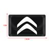 DBGO4 2/5/10Pcs Carbon Fiber Steering Wheel Car Logo Emblem 3D Stickers For Citroen C1 C2 C3 C4 C5 C6 C8 C4L DS3 DS4 DS5LS DS6