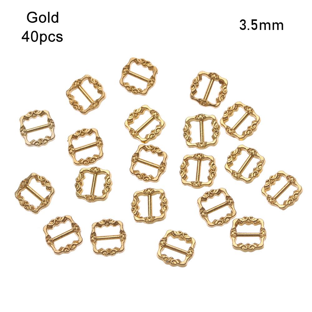 Toys Mini Ultra-small Doll Bags Accessories Diy Dolls Buckles Tri-glide Buckle Pattern Belt Buttons