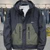 Men's Vintage-Style Summer Windbreaker for Outdoor Adventures
