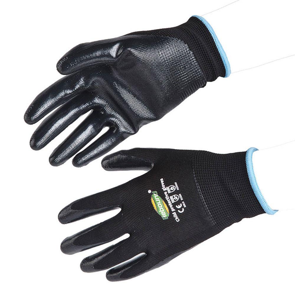Chasing The Sea Anti Cutting Gloves Black Work Gloves Tool Protective Mittens  3~15 Year Old/Adult