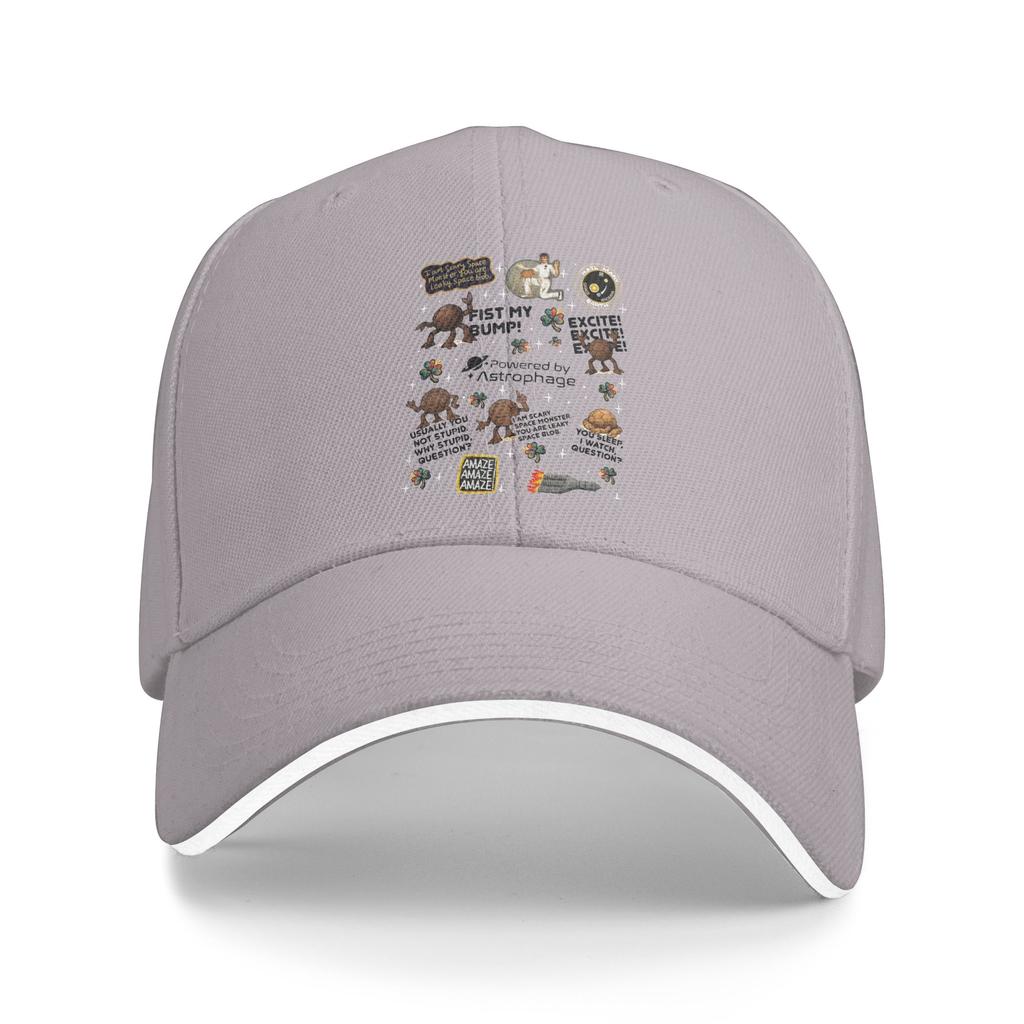 Project Hail Mary Space Rocky Baseball Cap Fashion Sandwich Cap for Men Women Adjustable Dad Hat Fishing