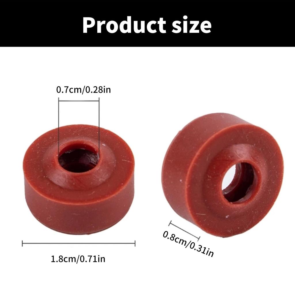 2 шт. Уплотнительные кольца для хлебопечки, сальники, термостойкая пластиковая текстура, подходят для домашнего и коммерческого использования