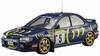 Hasegawa Subaru Impreza 1995 Monte Carlo Rally Супердетализированная пластиковая модель CH51 1/24