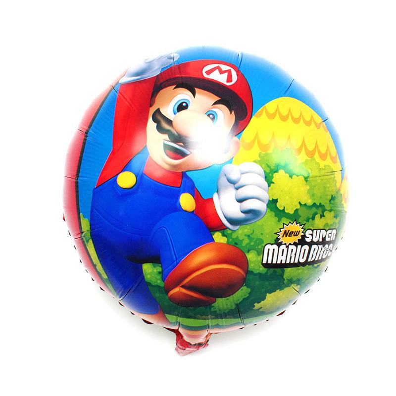 1 шт., воздушные шары Super Mario для вечеринки, классические игрушки, воздушные шары из майларовой фольги Mario Bros, детская игрушка