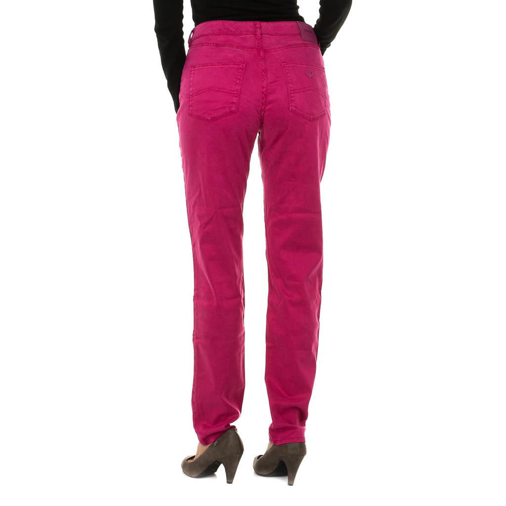 Женские длинные брюки из эластичной ткани 6Y5J18-5N22Z