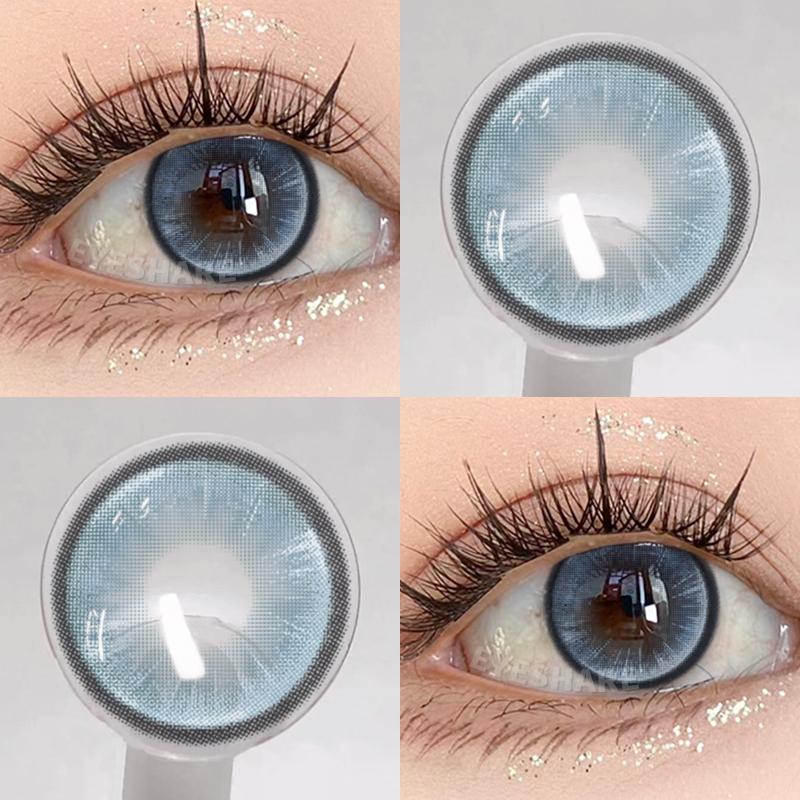 AMARA 2 шт. цветные зрачки для глаз голубые зрачки зеленые высококачественные цветные контактные линзы коричневые натуральные линзы серые линзы для глаз