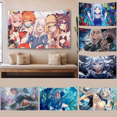 Милый гобелен GGawr Gura, настенный гобелен, искусство Deco, одеяло, штора, для дома, спальни, гостиной, декор