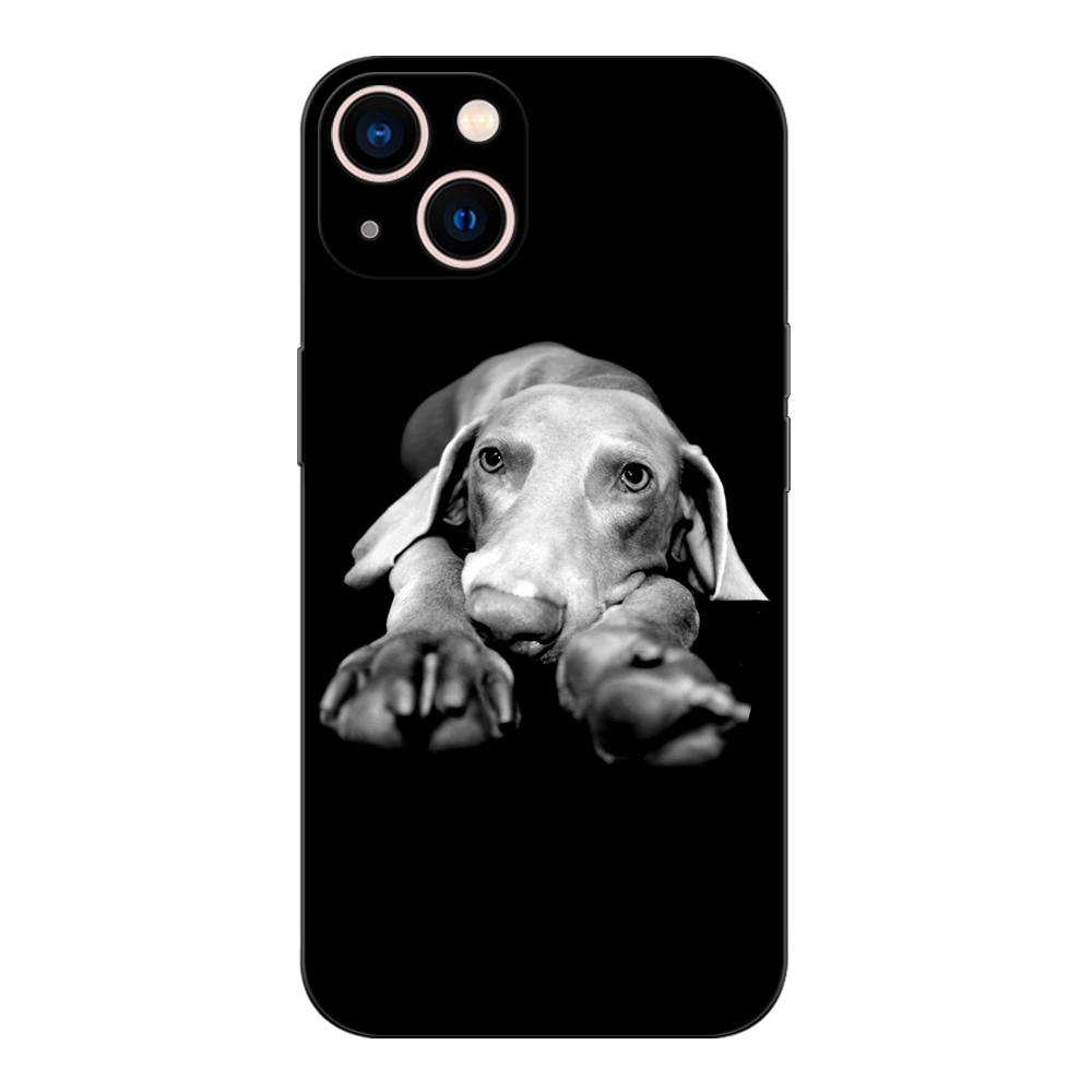 Черный ТПУ чехол для Samsung Galaxy F23 M12 M22 M23 M32 4G M52 5G M30S M21 веймаранер
