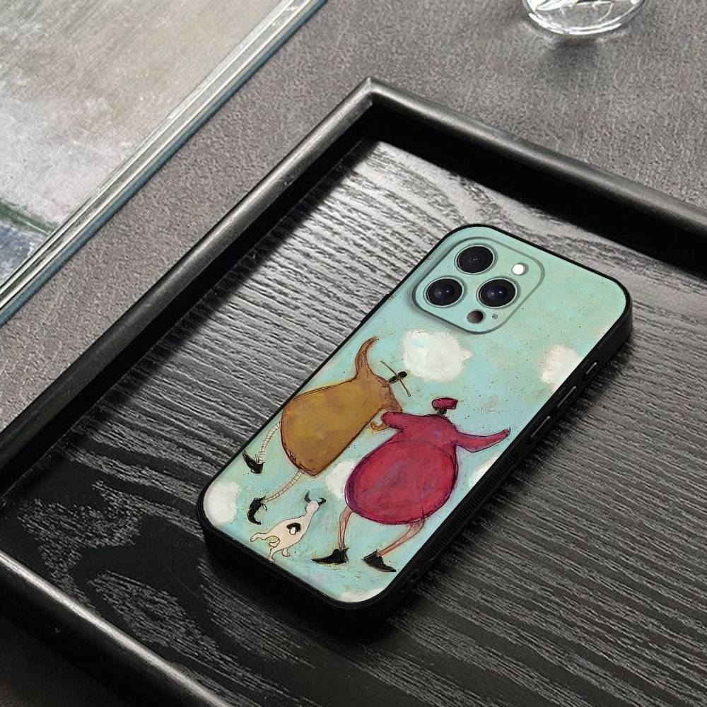 Чехол для телефона Sam Toft для iPhone 17 16 15 14 13 12 11 PRO MAX PLUS Mini из ТПУ, мягкий, приятный для кожи