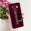 Для Samsung S8 Прозрачный чехол SM-G950FD Роскошная корона Буквы от A до Z 2D Плоский узор Funda Для Samsung Galaxy S8 G950F Мягкий чехол для телефона