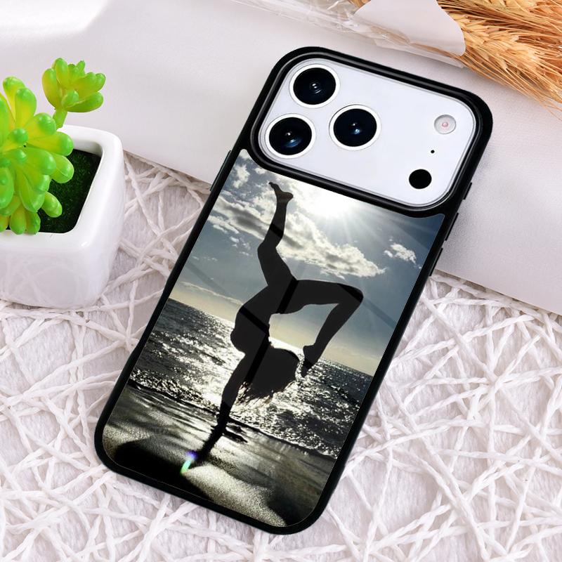 Масляная живопись Гимнастика Мягкий чехол для телефона для iPhone 17 Air 16 15 11 12 14 13 Pro Max Ударопрочный чехол