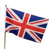 Флаг Великобритании 3x5 футов Флаги Соединенного Королевства Британские Национальные Флаги Долговечный Яркий Цвет для Патриотического Наружного Внутреннего Декора