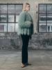 Asif Calie Tail Point Fur Jacket Mint
