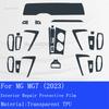 For MG MG7  Car Dashboard Cover Mat ABS Console Panel Interior Protective Film Anti-Scratch Sticker Accessories