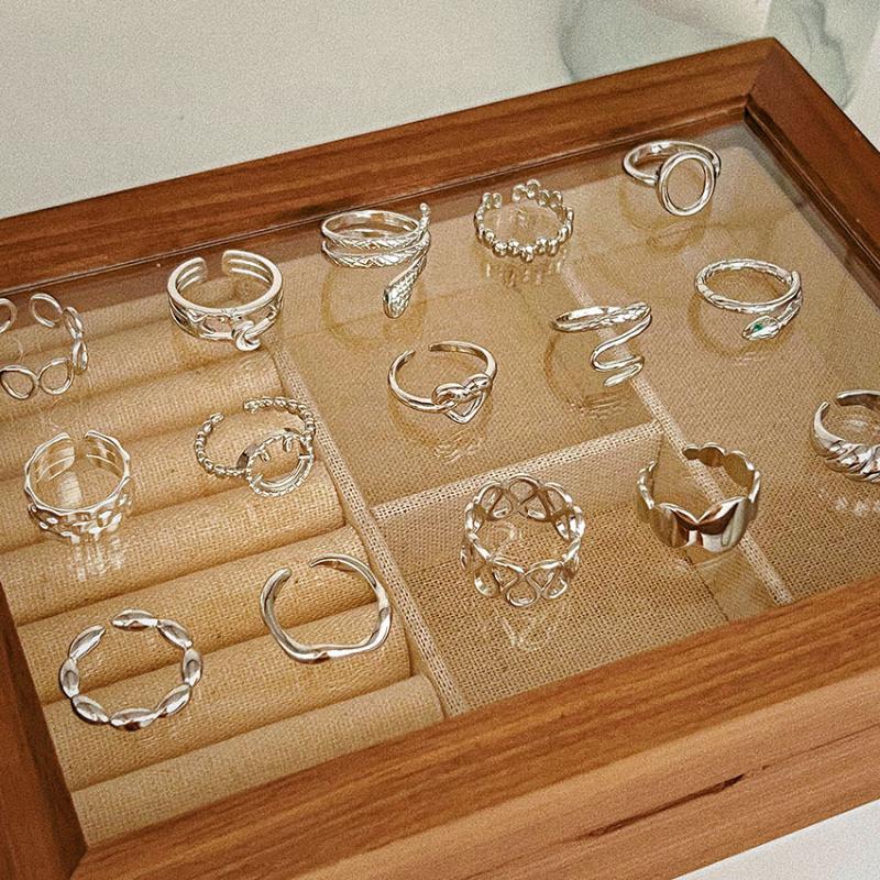 Серебряное кольцо в форме улыбки для женщин и девочек, ювелирные украшения на палец, регулируемое открытое винтажное кольцо, аксессуары для вечеринки, дня рождения, подарки