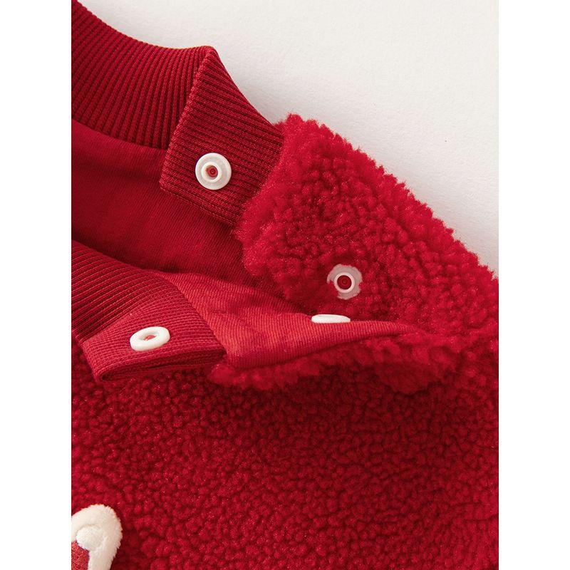 David Bella Kidsren's Sweatshirt, Stylish New Winter Clothing, Girls' Thickeneded Pullover, Baby New Year's and Christmas Kidsren's Clothing