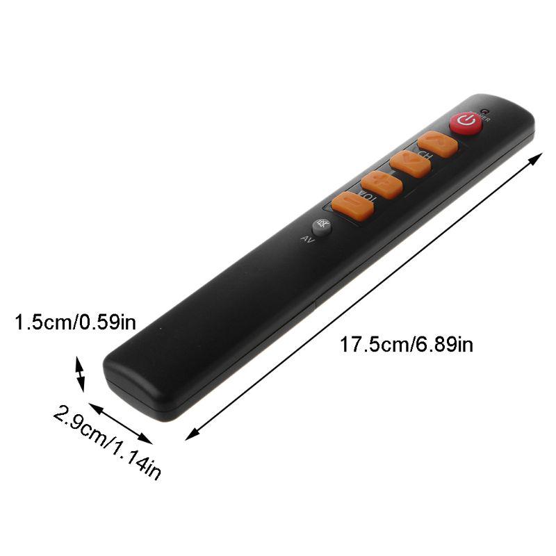 6-клавишный обучающий пульт дистанционного управления для ТВ STB DVD DVB HIFI копирует код с инфракрасного ИК-пульта дистанционного управления