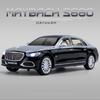 AATC1 1:24 Mercedes Benz Maybach GLS600 S680 Внедорожник Сплав Металл Литье под Давлением Модель Автомобиля Высокая Симуляция Домашние Модные Украшения Коллекция Хобби