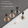 Noise Canceling Door Crash Pad Stainless Steel Door Holder Durable Door Stopper  Home