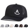 Унисекс Микро изогнутая буква А вышитая регулируемая хип-хоп бейсболка сетчатая кемпинг походные кепки весна лето открытый спорт путешествия для женщин мужчин