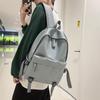 Школьная сумка для женщин, учащихся средней школы, мягкий кожаный рюкзак для мужчин