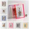 Acrylic Colorful Square Photo Frame Transparent Picture Frame Ornaments  Home Decor