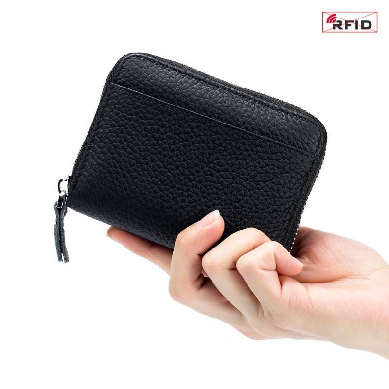 Новый японский стиль RFID анти-кража щетка орган картодержатель сумка для карт большая емкость кожаный держатель для нескольких карт кошелек для мелочи оптом