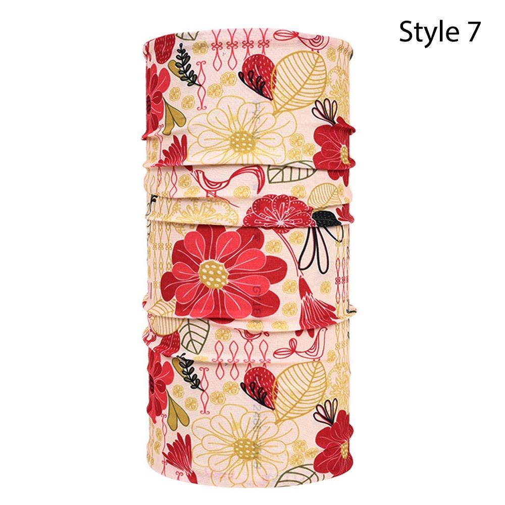 Neck Sun Protection Riding Mask Printed Scarf Cycling Scarf Summer Climbing Hiking Scarf Hiking