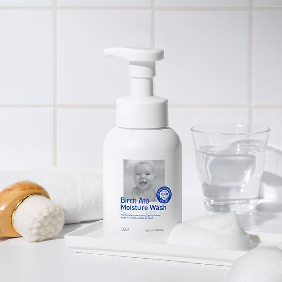 Birch Ato Moisture Wash, корейская косметика