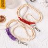 Portable Natural Crystal Phone Chain Pendant Chain Mobile Phone Case Beaded