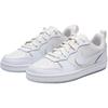 Nike Кроссовки Court Borough Recraft Удобные Универсальные Прочные Дышащие Низкие Кроссовки Детские Кроссовки Белый Синий IH4519-001