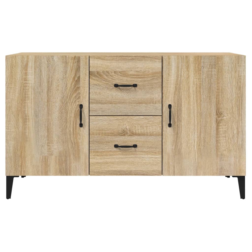 Vidaxl Komoda, Dąb Sonoma, 100X36X60 Cm, Materiał Drewnopochodny