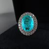 Sace Gems Классическое кольцо из медного сплава с цирконом, женские ювелирные изделия, свадебный подарок для вечеринки