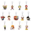 One Piece 5.5CM Acrylic Keychain, Anime Keychain, Luffy, Zoro Cartoon One Piece Bag Keychain