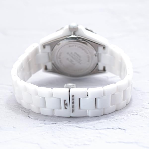 TECHNOS TECHNOS Солнечные часы солнечные часы керамические белые мужские TE9002TW-1