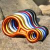 35KN Rock  Carabiner Figure 8 Rappelling Rope Descender Aluminum Figure Belay Device Abseiling Downhill Equipment