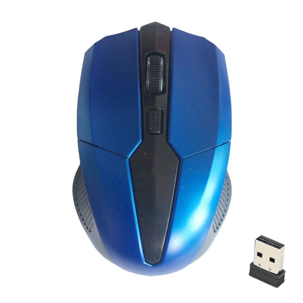 2,4 ГГц 4-клавишная беспроводная оптическая мышь, мышь + USB-приемник для ноутбука, планшета