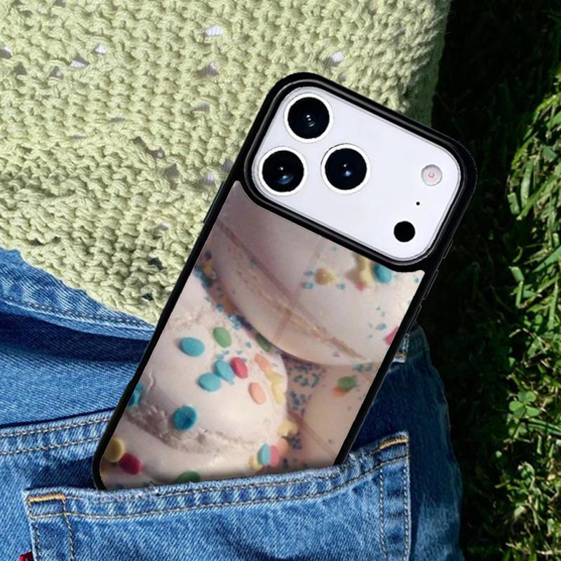 Чехол для телефона 'Торт Зефир Глазурь Шарики' для IPhone 11 12 13 14 15 16e 17 Pro Max Coque для IPhone 17 Air