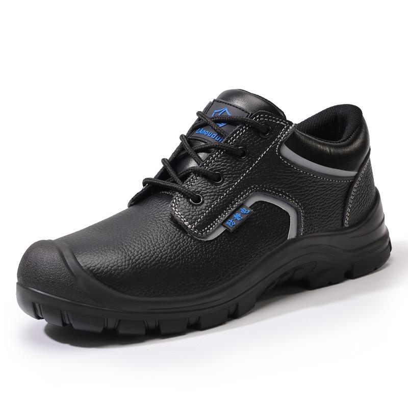Blue Gull Anti-Static Safety Shoes: Anti-Smash, Anti-Puncture, Dust-Free for Workshop & Gas Station Use