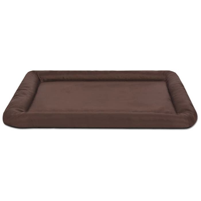 VidaXL Mattress for Dogs XXL Brown Bed Sleeping Basket Pets 170465