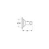 GROHE Essential Authentic Robe Hook 40656001
