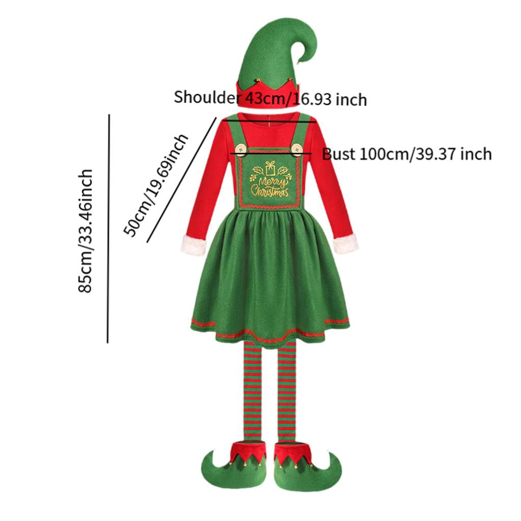 Рождественский костюм для взрослых с носками, одежда для карнавала, дня рождения, Марди Гра для женщин