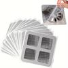Disposable Hair Catchers for Shower Mesh Shower Drain Covers-Floor Sink Strainer Filter Mesh Stickers Bathroom Accessories