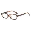 New International Station Hot Sale Small Box PC Glasses Metal Hinge Teeth Rivets Thin Leg Men's and Women's Sunglasses