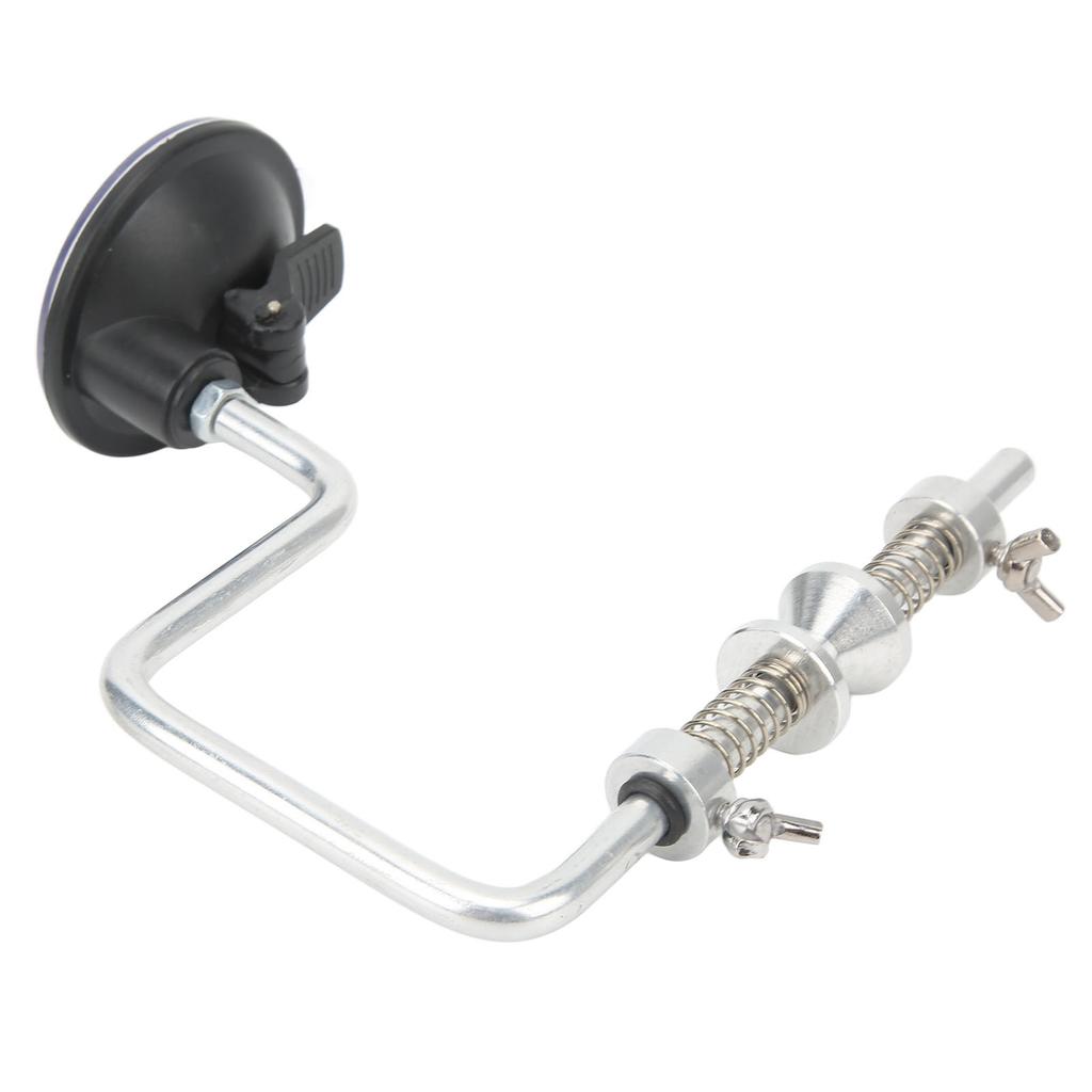 Fishing Wire Winder System Aluminium Alloy Vacuum Sucking Cup Type Handle Fish Line Winding Tool